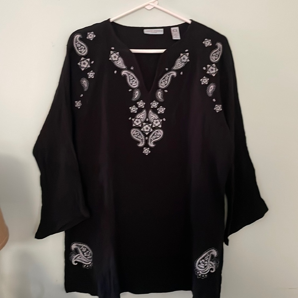 XL Valerie Stevens blouse